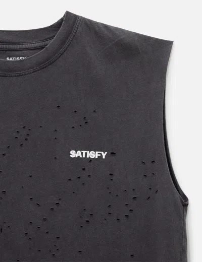 Satisfy Mothtech™ Muscle Tee In Black/黑色/블랙/ブラック