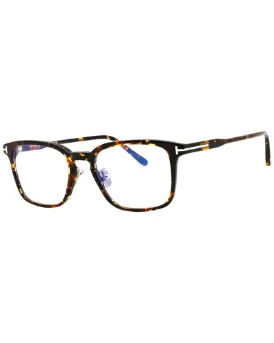 Tom Ford Men's 53mm Optical Frames In Havana
