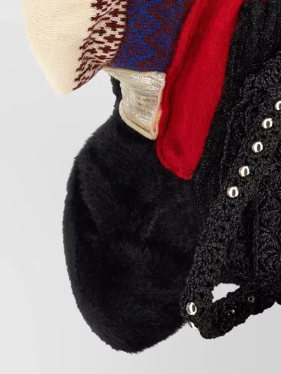Junya Watanabe Mixed-material Patchwork Cardigan In Multi