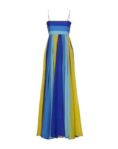 Capucci Long Dresses In Blue
