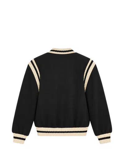 LOGO-PATCH BOMBER JACKET