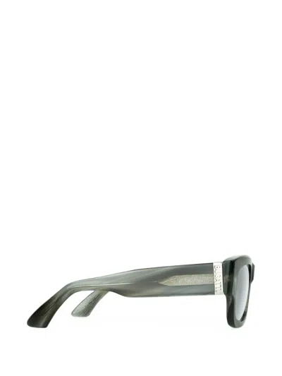 Bugatti Square-frame Glasses In Green