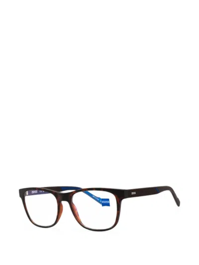 Zeiss Rectangle-frame Glasses In Black