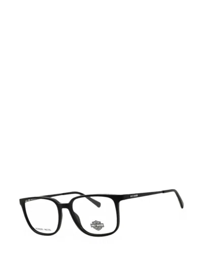 Harley-davidson Square-frame Glasses In Black
