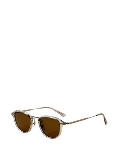 Montblanc Round-frame Sunglasses In Multi