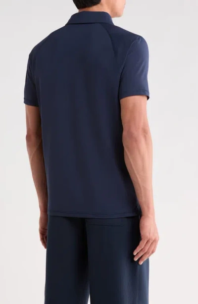 Z By Zella Performance Polo In Navy Eclipse