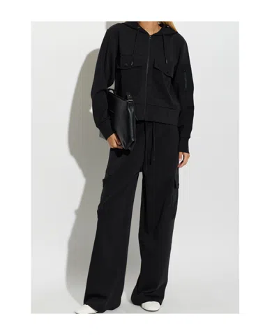 Woolrich Drawstring Cargo Pants In Black