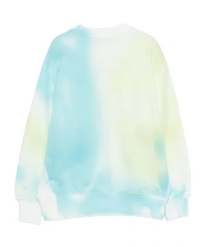 Msgm Tie-dye Sweatshirt In Multi