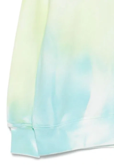 Msgm Tie-dye Sweatshirt In Multi