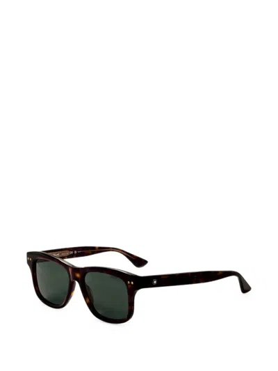 Montblanc Square-frame Sunglasses In Multi