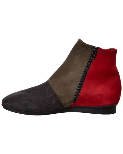 Arche Ninaty Leather Bootie In Multi