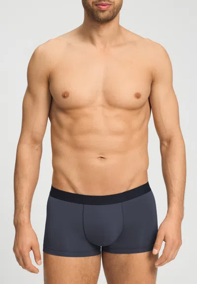 Hanro Micro Touch Boxer Brief In Blue