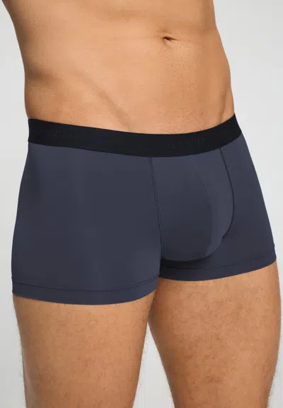 Hanro Micro Touch Boxer Brief In Blue