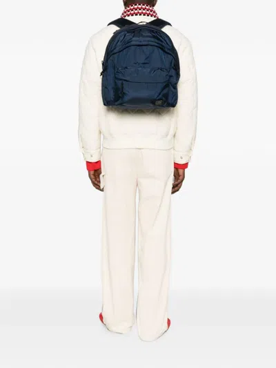 Porter Zip-pocket Backpack In Blue