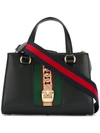 GUCCI Sylvie top handle bag,LEATHER100%