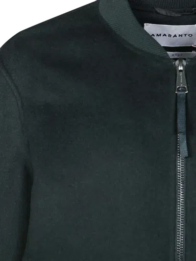 Amaranto Zip-up Bomber Jacket In Multi