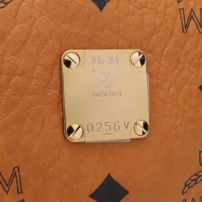 Pre-owned Mcm Brown Leather Backpack ()