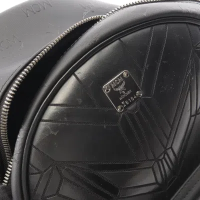Pre-owned Mcm Black Polyamide Backpack ()