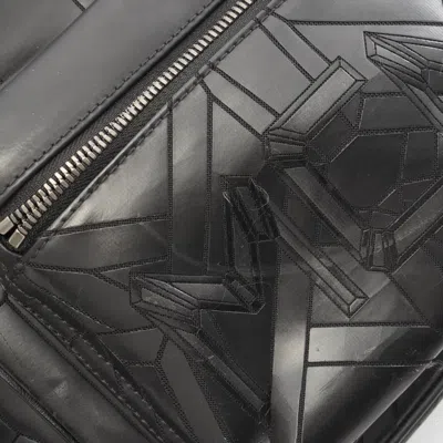 Pre-owned Mcm Black Polyamide Backpack ()