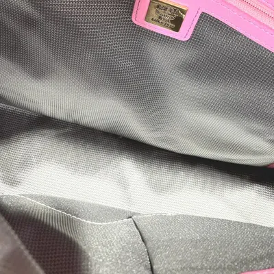 Pre-owned Mcm Pink Leather Backpack ()