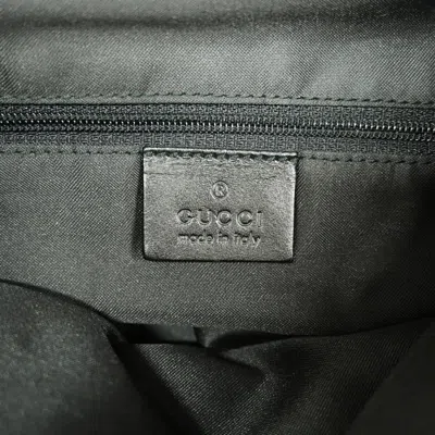 Pre-owned Gucci Black Nylon Backpack ()
