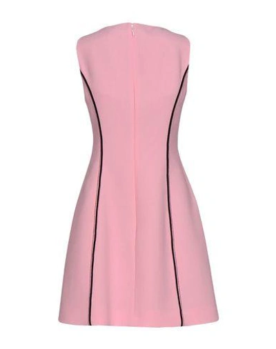 Shop Fausto Puglisi Short Dresses In Pink