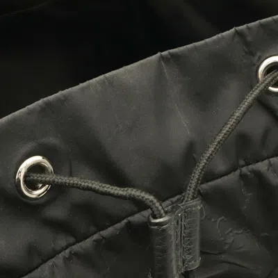Pre-owned Gucci Black Nylon Backpack ()