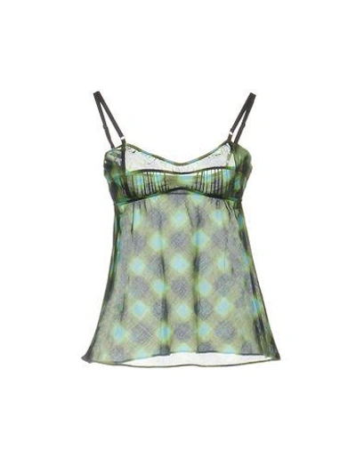 Shop Marni Top In Military Green