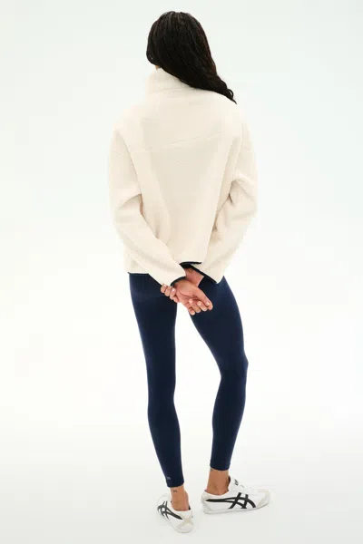 Splits59 Reese Sherpa Half Zip Pullover In Neutral
