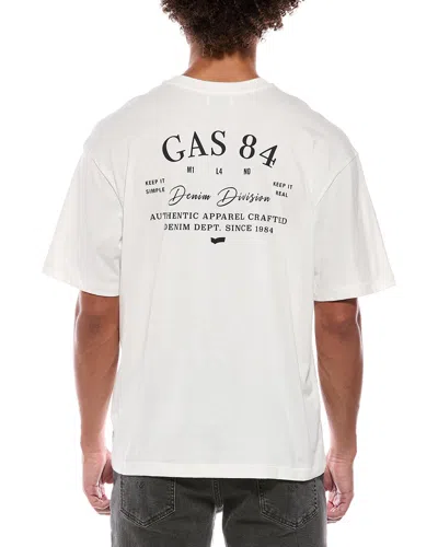 Gas T-shirt In White