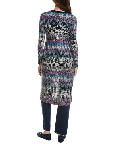 Missoni Striped-pattern Buttoned Cardigan In Multi