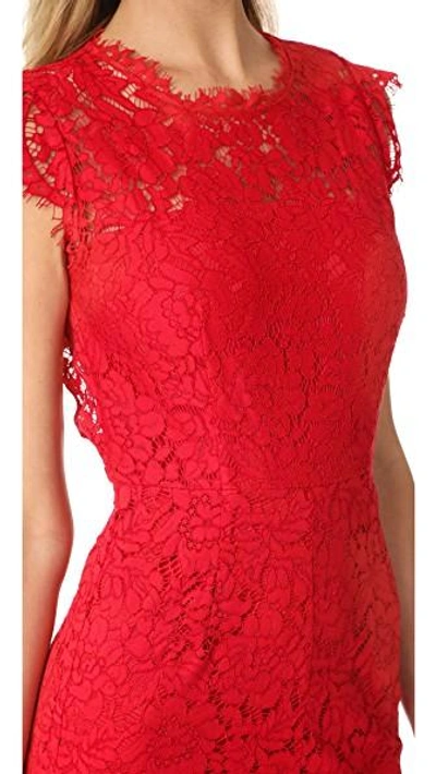 Shop Rachel Zoe Estelle Cutout Back Maxi Dress In Red