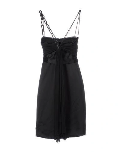 Shop La Perla Short Dress In Black