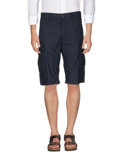 Shop Diesel Bermudas In Dark Blue