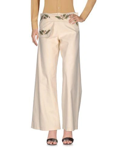 Marni Casual Pants In Ivory