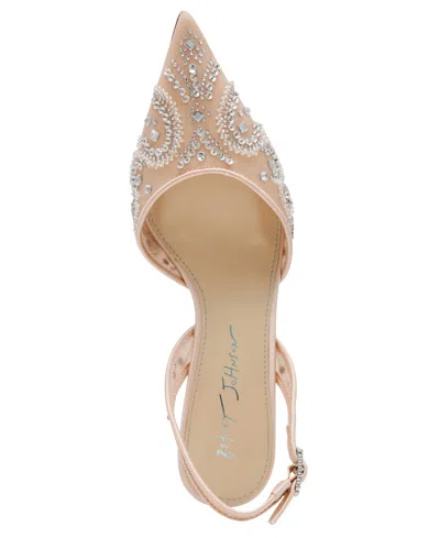 Betsey Johnson Prim Pump In Neutral