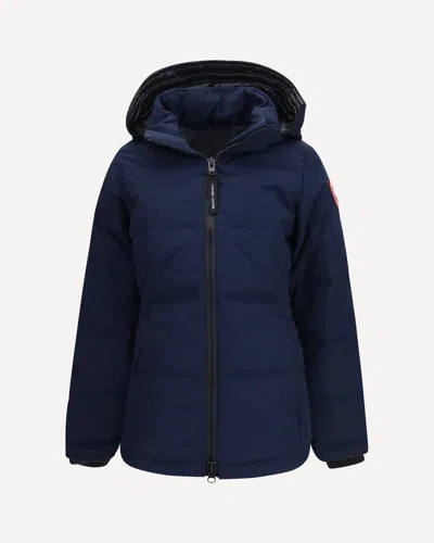 Canada Goose Blue Polyester Full-length Jacket In Blue