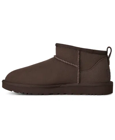 Ugg Clasic Ultra Mini Boots Woman Dust Cocoa In Animal Print