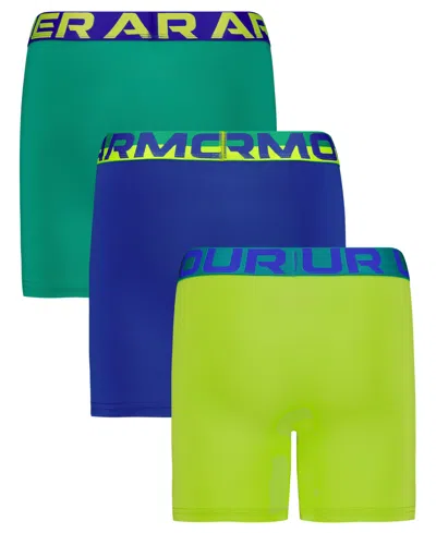 Under Armour Men's Performance Tech Boxer Briefs, 3-pack In Multi