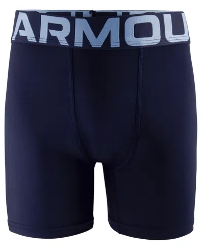 Under Armour Men's Performance Tech Solid Boxer Briefs, 3-pack In Blue