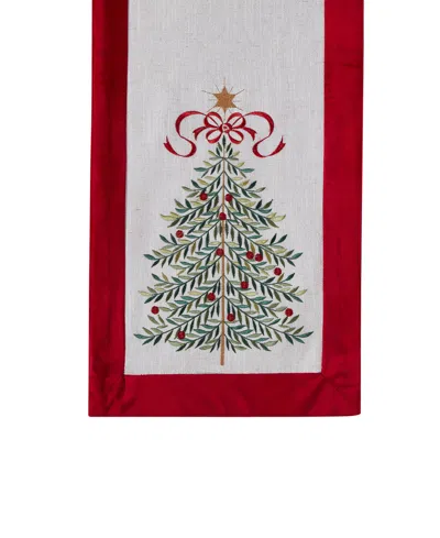 Avanti Modern Tree Table Runner, 14" X 72" In Multi