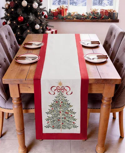 Avanti Modern Tree Table Runner, 14" X 72" In Multi