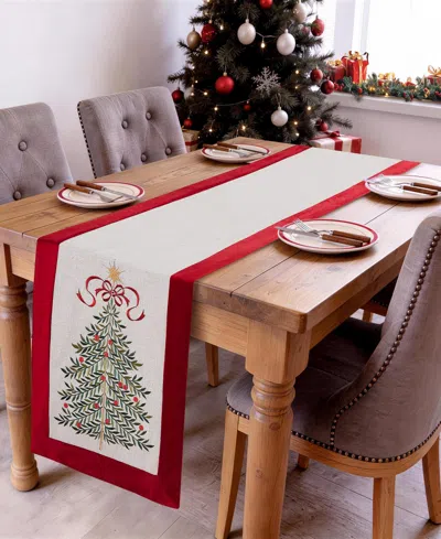 Avanti Modern Tree Table Runner, 14" X 72" In Multi