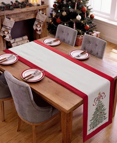 Avanti Modern Tree Table Runner, 14" X 72" In Multi