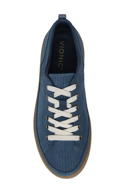 Vionic Winny Low Top Sneaker In Blue