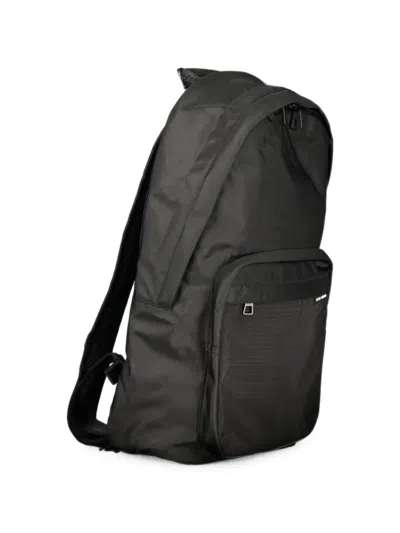 Tommy Hilfiger Logo-patch Panelled Backpack In Pattern