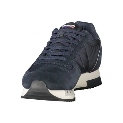 Blauer Blue Polyurethane Men Sneaker In Multi