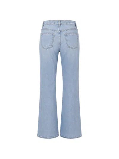 Agolde Kick Boot Jeans In Blue