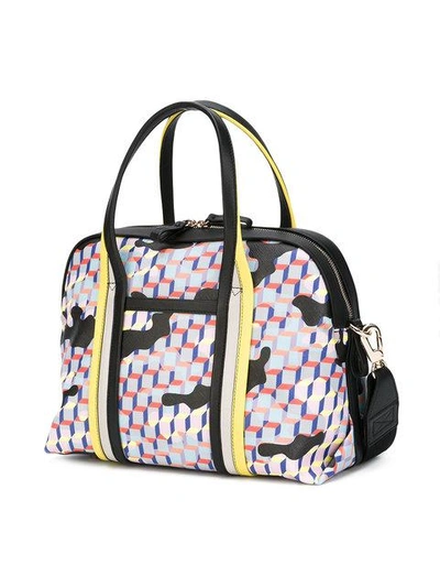 Shop Pierre Hardy Rally Camouflage Cube Tote