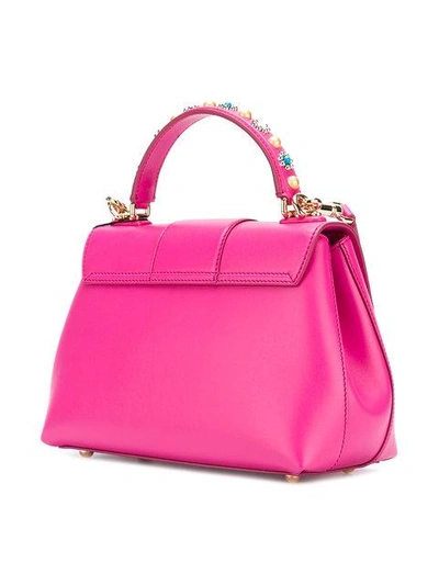Shop Dolce & Gabbana Lucia Tote - Pink